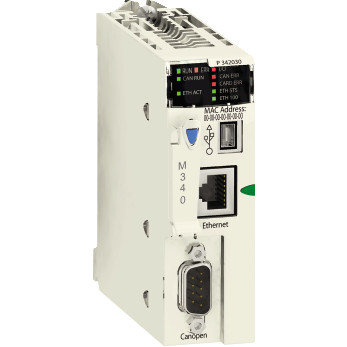 BMXP3420302RU ПРОЦЕССОР 340-20, ETHERNET, CANOPEN 2