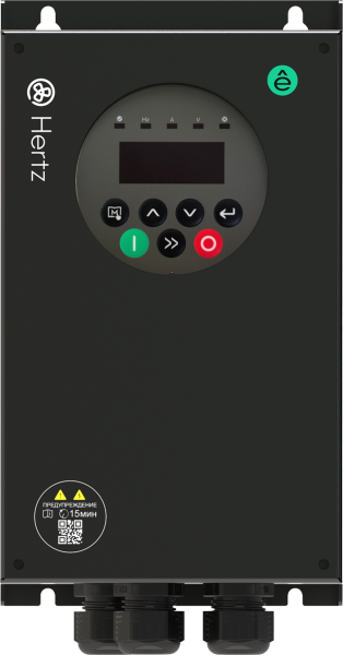 STV050U75N4-IP55 Преобразователь частоты STV050 7,5 кВт 380В ЭМС С3 + LED панель оператора + IP55