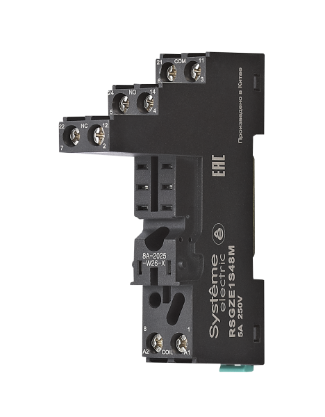 SGZE1S48M Розетка для реле 2СО скоба separate
