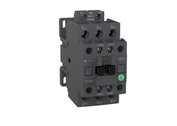 MC1D25M7 КОНТАКТОР MC1D 3P 25A НО+НЗ 220V 50/60ГЦ