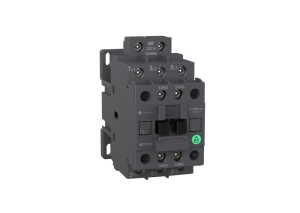 MC1D18BD КОНТАКТОР MC1D 3P 18A НО+НЗ 24VDC